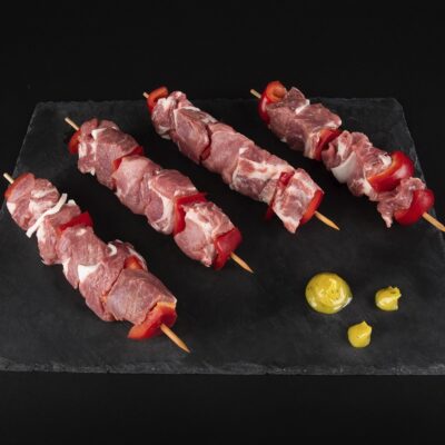 brochette de filet de porc la guerche de bretagne