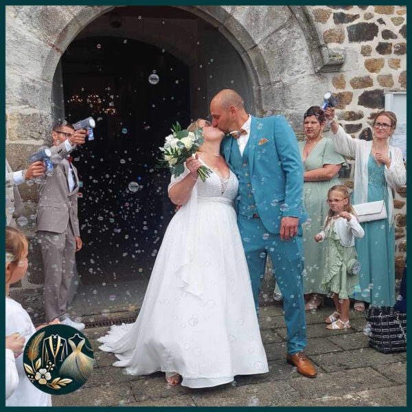 Nos mariés chez Créadesign et Mariage à Vitré