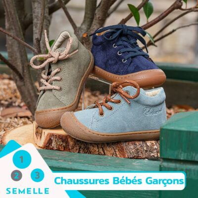 Chaussure pour petit garçons (bébé) chez 123 Semelle à Vitré