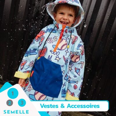 veste mi-saison imperméable (kaway) pour enfant chez 123 Semelle à Vitré