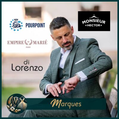 Marques pour homme costume de mariage chez creadesign et mariage