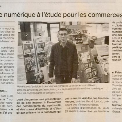 Article Ouest France mars 2017